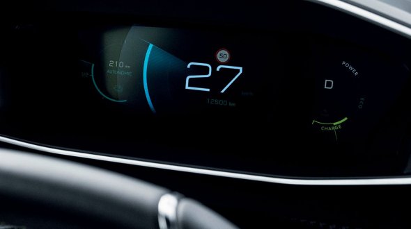 Peugeot 208 ЦИФРОВА ПАНЕЛЬ 3D 